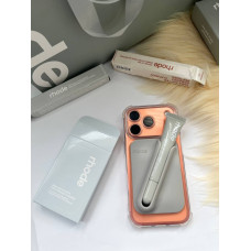 Rhode Snap‑On Lip Case магнітний тримач -чехол сірий з блиском для губ